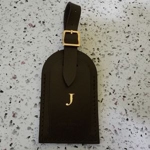 Louis Vuitton Authentic Luggage Name Tag Large